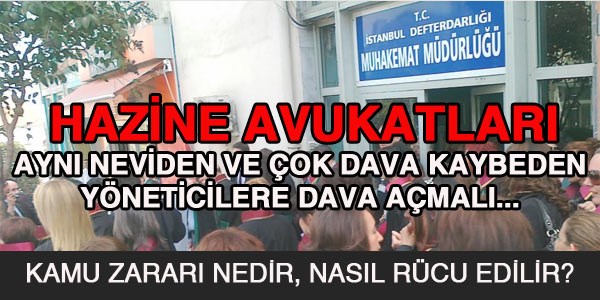 Kamu zarar nedir, nasl rcu edilir?