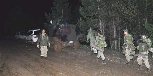 Osmaniye'de düşen F-16 uçağı
