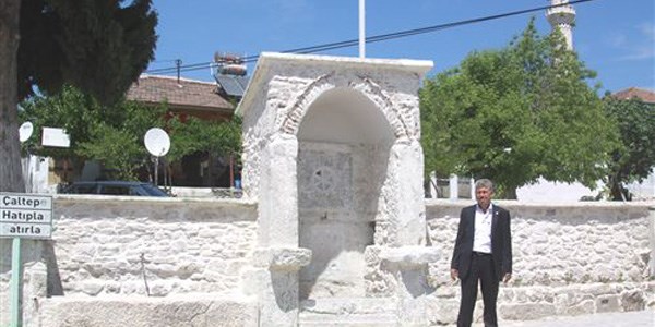 Tarihi çeşme restore edildi