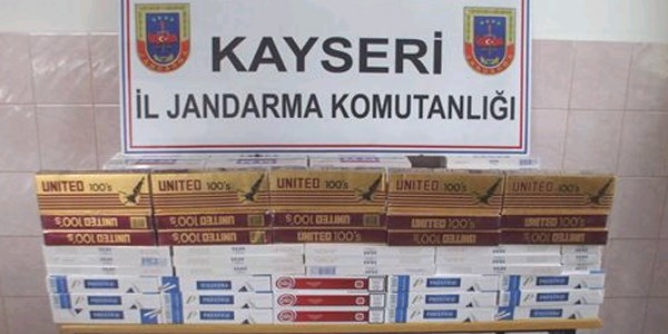 Jandarma'dan kaçak sigaraya geçit yok