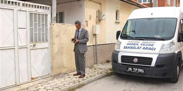 Evde vergi tahsilatı