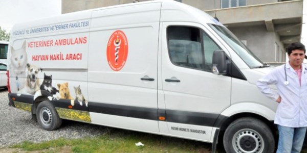 Bu ambulans sadece hayvanlar için