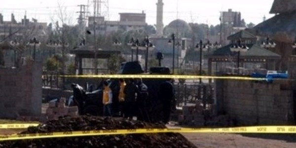 Ceylanpınar'a roket mermisi düştü