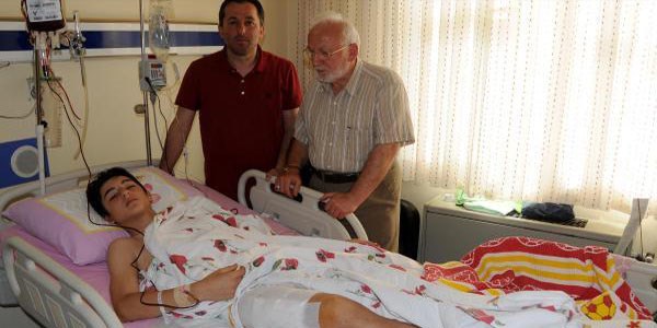 Polisin copladığı çocuğun bacağı kırıldı