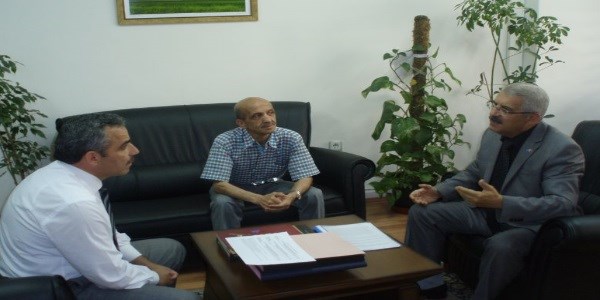 İİBF sorunları DPB Başkan yardımcısına iletildi