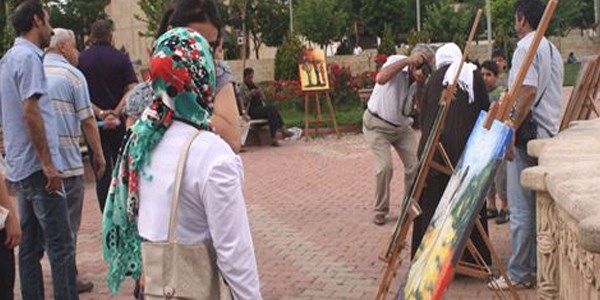 KESK Karayolu Parkı'nda resim sergisi açtı