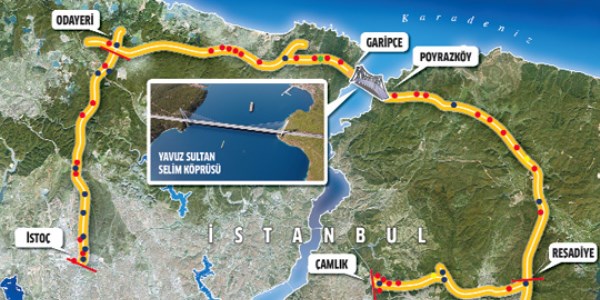 Köprü yolundaki orman 65 viyadükle geçilecek