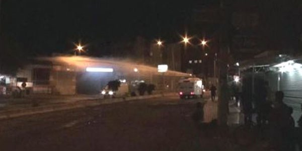 Cizre'de olaylı gece