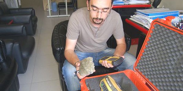 Lapseki ilçesinde jips minerali bulundu
