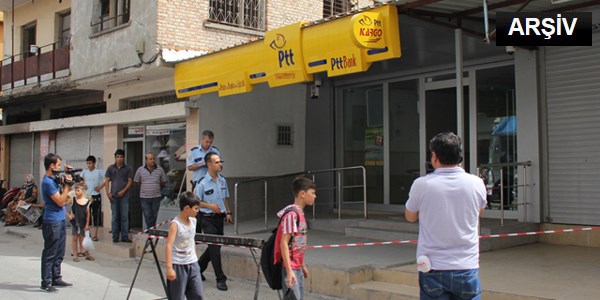 Adana'da silahlı PTT soygunu