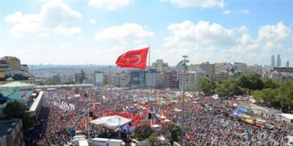 Taksim'de son durum