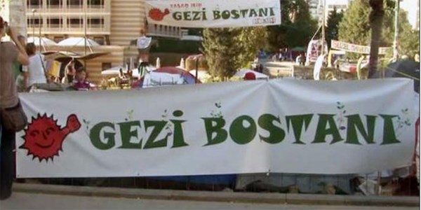 Eylemcilerden 'Gezi Bostan'