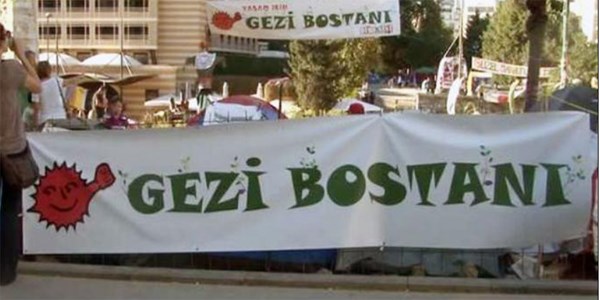 Eylemcilerden 'Gezi Bostanı'