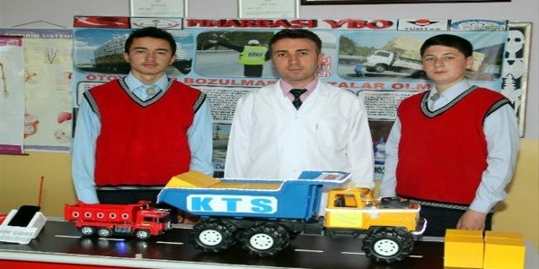 Yolların bozulmaması için üretilen proje Türkiye 1.si oldu