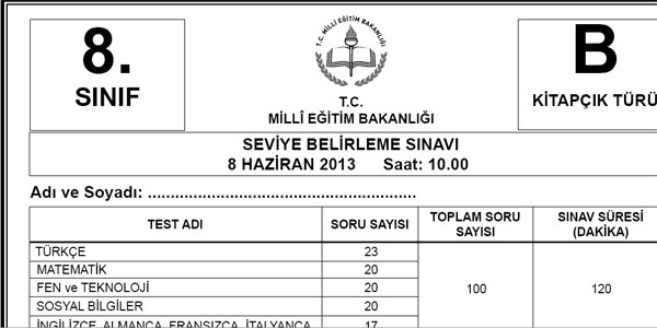 SBS'de bir matematik sorusunun hatalı olduğu iddiası