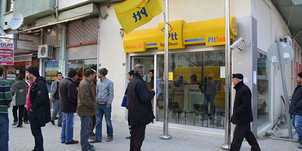 PTT şubesinde ilginç hırsızlık