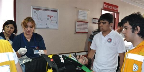 Gelibolu'da trafik kazası: 1 yaralı