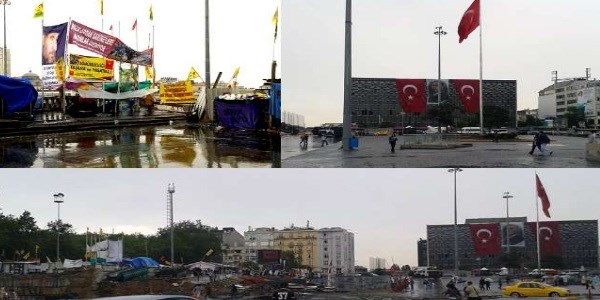 Taksim'in iki yüzü
