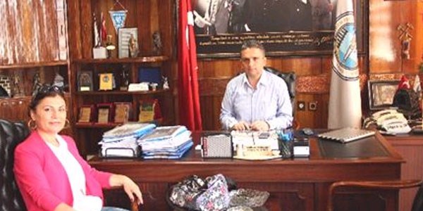 Hollanda sendikalar Konfedarsyonundan Alabaş'a ziyaret