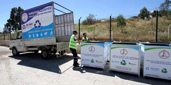Geri dönüşümde poşet yerine kutu dönemi