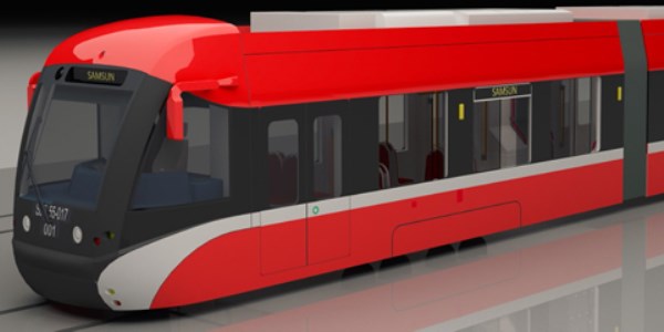 Yeni tramvayların imalatı hızla devam ediyor