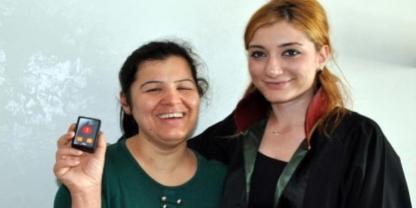 Ölüm korkusuyla yaşayan kadına panik butonu