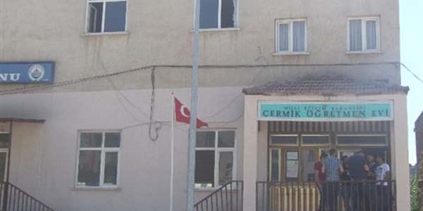 Çermik öğretmen evi yenileniyor