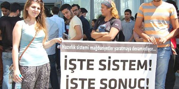 Hazırlık öğrencilerinden notların yanlış okunduğu iddiası