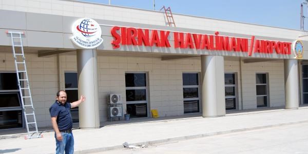 rnak havaliman, temmuz sonunda uulara alacak