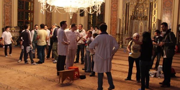 O caminin müezzini bilgi verdi
