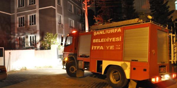 Dershanede yangın paniği