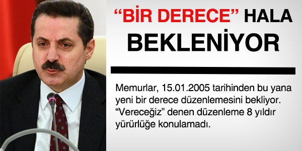 8 yıldır 1 derece düzenlemesi bekleniyor