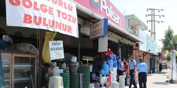 Aksu'da kaldırım işgaline ceza yağdı