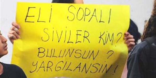 'Duran engelli' eylemi