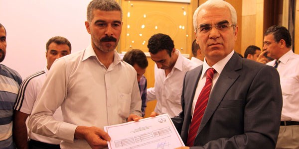 Meslek öğrenen hükümlülere sertifika