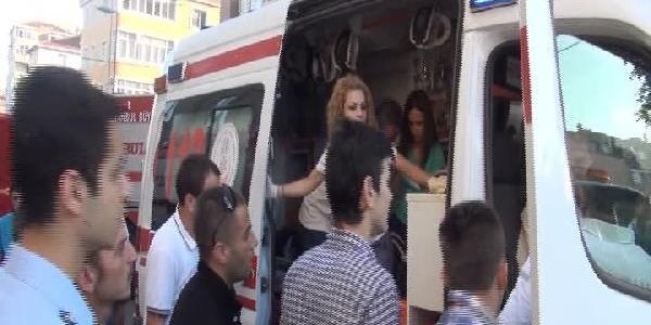 Kaza sonrası sağlık ekiplerine saldırı