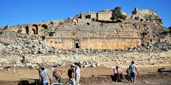 Tlos Antik Kenti'nde kazılar başladı