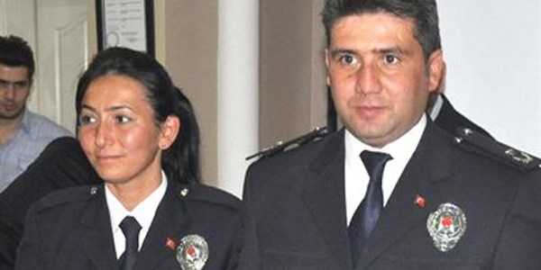 Polis çift aynı gün Emniyet Amiri oldu