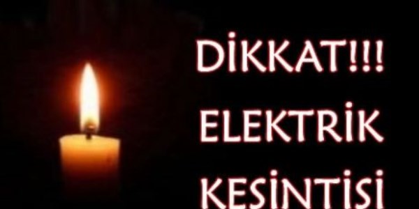 Adana'da elektrik kesintisi