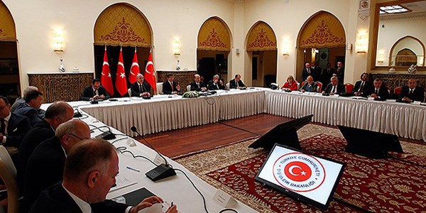 Davutoğlu Ortadoğu büyükelçileri ile biraraya geldi