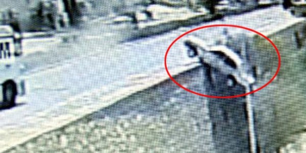 Bu kazayı görenler şoke oldu!