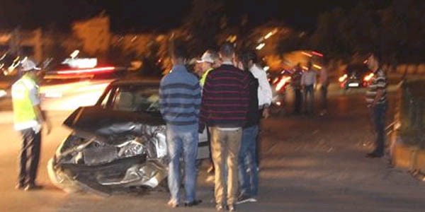 Erzurum'da trafik kazası: 2 yaralı