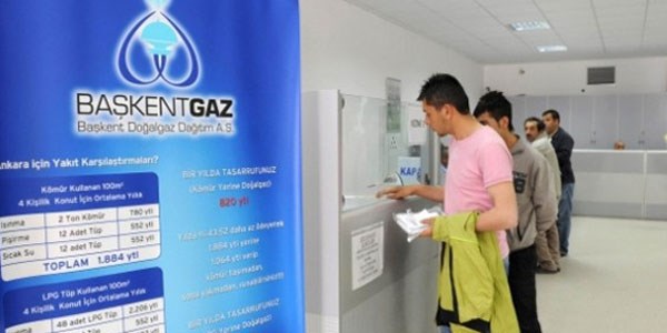 Başkentgaz'da işten çıkartma eylemi