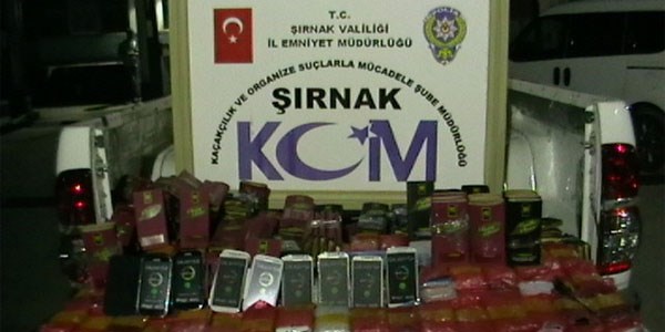 Şırnak Valiliği 18 günlük kaçakçılık bilançosunu açıkladı