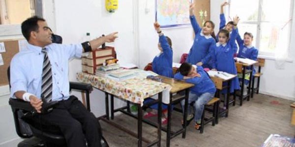 Engelli öğretmen atamasında 'Zaten çalışıyorsun' engeli