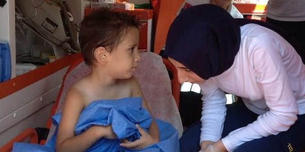 Terliğini almak isterken ölüyordu