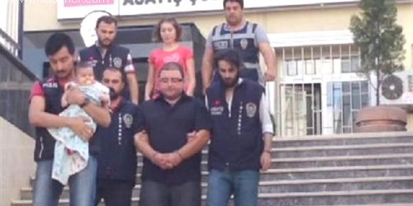 Kaçırılan bebek bulundu