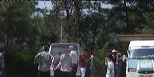 Üzerine kaya parçası düşen çoban öldü