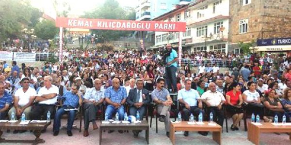 Hüseyin Aygün Tunceli'de protesto edildi