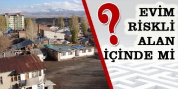 Eskişehir'de riskli alan ilan edilen bölgeler